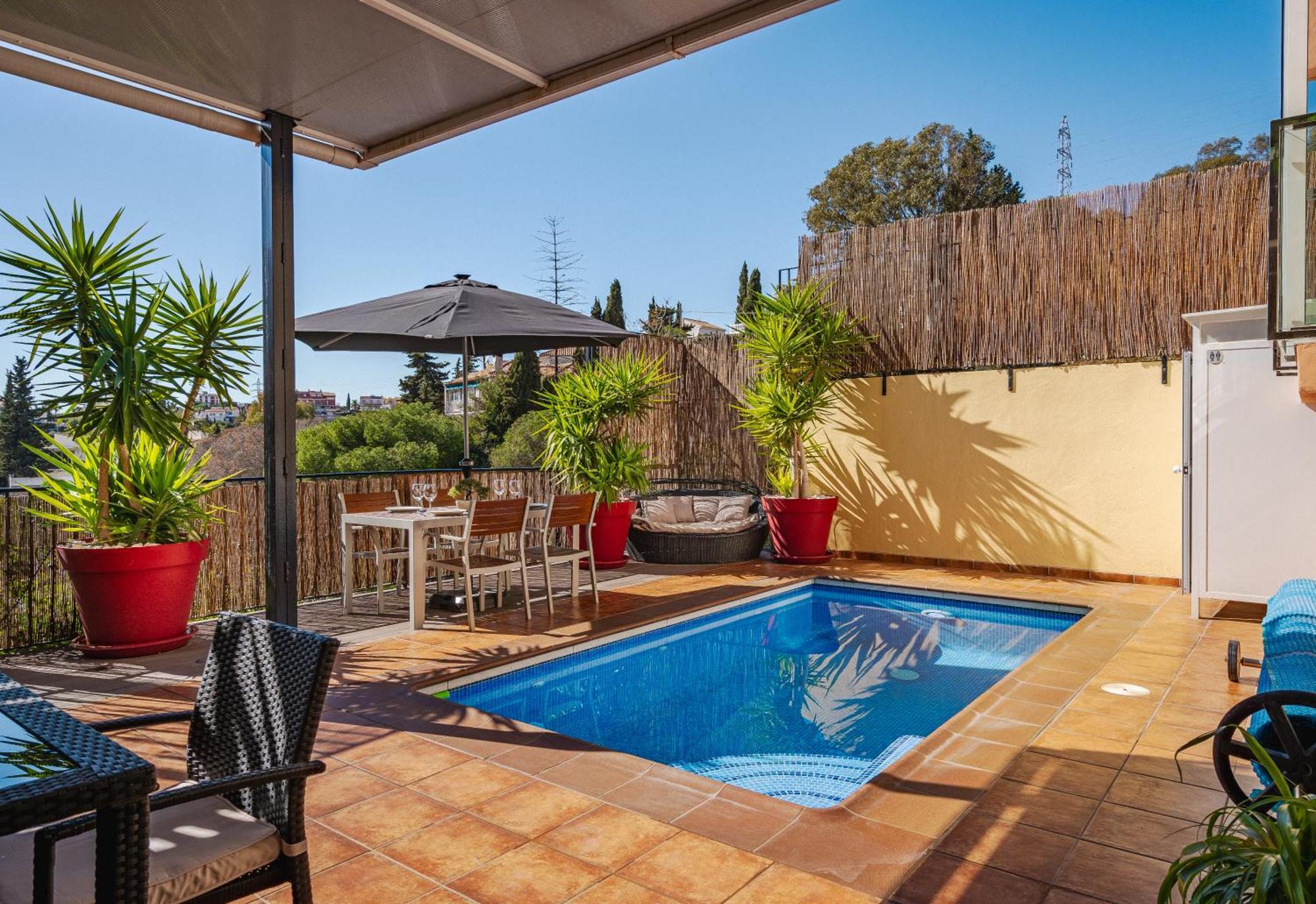 Private Luxurious Hillside Villa With Pool & Sea Views For 8 To 10 Ppl Fuengirola Luaran gambar